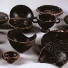 Lot de céramiques à vernis noir (© Archives Drassm)