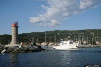 Le Nosy Be Too à la sortie du port en 2010 (© T. Seguin/DRASSM)