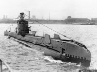 Le sous-marin britannique le Saracen (Royal Navy official photographer/Imperial War Museum © IWM FL 9631)
