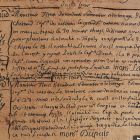 Archives signée Dupuis, évoquant les ports d'Escale du Grand-Saint-Antoine avant son retour à Marseille (Archives Départementales des Bouches-du-Rhône, ADBR . 200E 479)
