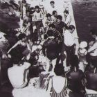 1963 : Préparatifs à Callelongue avant une plongée sur le Liban (archives J.-P. Joncheray, d'après Joncheray 2005, p. 276)