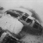 Vue sous-marine latérale de la partie avant du bombardier (Cliché P. Strazzera, d’après P. Strazzera 2002, p. 68 © P. Strazzera)