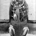 Vue de la verrière d'un Heinkel 111 en service (© archives en ligne kitchener.lord)