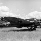 Heinkel 111, variante E au sol, en France en 1940 (Cliché Göricke, source Bundesarchiv, Bild 101I-401-0244-27 © Göricke)