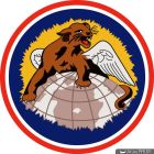 Blason du 100th Fighter Squadron, 332nd Fighter Group (Source : http://www.americanairmuseum.com/media/24784 © American Air Museum in Britain - owned by the Imperial War Museums)
