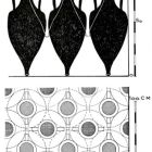 Schéma du mode de rangement des amphores gréco-italiques (d'après Benoit 1961, p. 166)