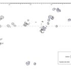 Plan de l’épave Ouest Giraglia 2 (relevé collectif, DAO M. El Amouri © M. El Amouri/Ipso Facto).