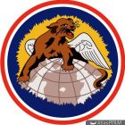 Blason du 100th Fighter Squadron, 332nd Fighter Group (Source : http://www.americanairmuseum.com/media/24784 © American Air Museum in Britain - owned by the Imperial War Museums)