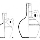 Pichets à goulot bagué (dessins J.-P. Joncheray, d'après Joncheray 2007, p. 182, pl. XVIII © J.-P. Joncheray)