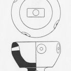 Plomb de sonde (dessin C. Lagrand, d'après Tailliez 1961, fig. 13, p. 191 © C. Lagrand)