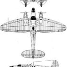 Plan trois vues d'un Heinkel 111 H16 (source www.avionlegendaire.net)